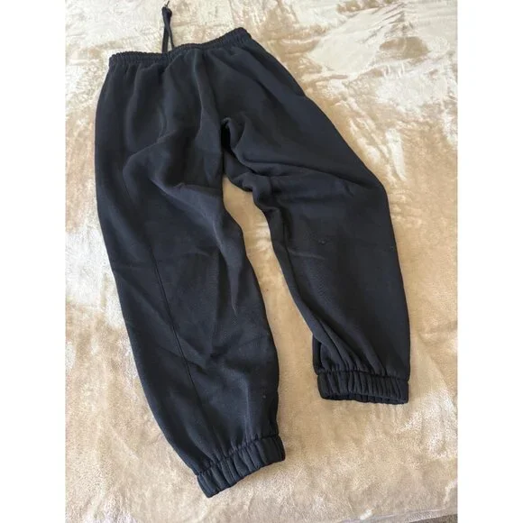 Washington DC Good Vibes Black Jogger Sweatpants Cherry Blossom Graphic – Size M - Picture 7 of 9